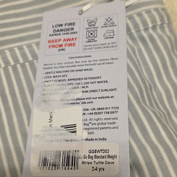 Merino Kids Go Go Sleep Sack - Picture 10 of 10